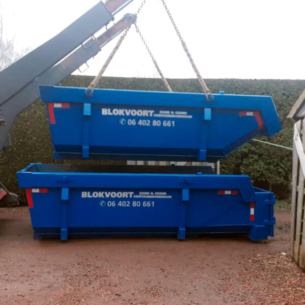 6 m³ Container voor grond/zand